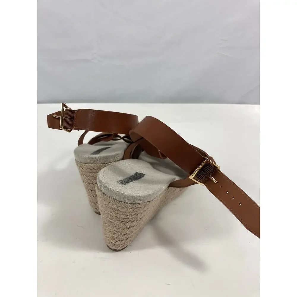 Cole Haan Crystal Wedge Strappy Sandal Size 8.5